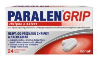 Paralen® Grip Chřipka a bolest 24 potahovaných tablet