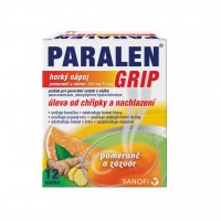 Paralen Grip Horký nápoj pomeranč a zázvor 12 sáčků
