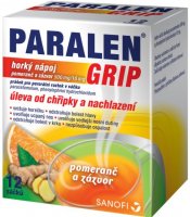 Paralen Grip Horký nápoj pomeranč a zázvor 12 sáčků