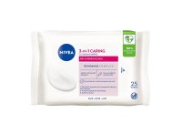 Nivea Jemné pleťové ubrousky pro suchou až citlivou pleť 25 ks