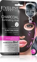 Eveline Cosmetics Charcoal textilní maska s uhlím 20 ml