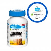 Swiss NatureVia LAKTOBACILY 3 30 kapslí
