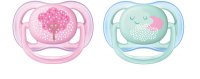 Avent Ultra air obrázek 0-6 m šidítko 2 ks pro dívky