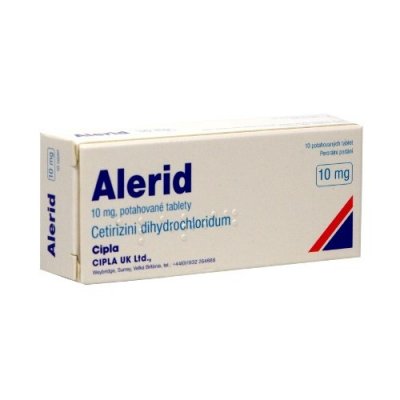 Alerid 10 mg 10 tablet