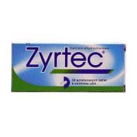 Zyrtec 10 mg 20 tablet