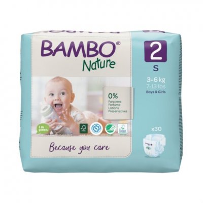 Bambo Nature 2 3-6 kg 30 ks
