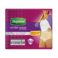 Depend Maximum pro ženy S/M natahovací kalhotky 10 ks