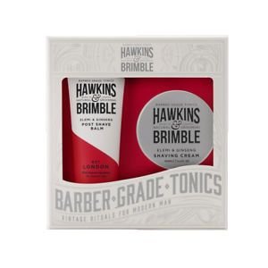 Hawkins & Brimble Pánský set krém na holení 100 ml + balzám po holení 125 ml