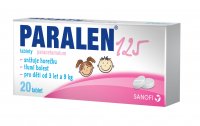 Paralen pro děti 125 mg 20 tablet