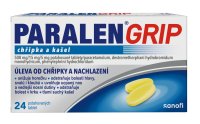 Paralen® Grip chřipka a kašel 500/15/5mg 24 tablet