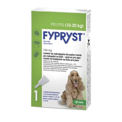 Fypryst Dogs spot-on pro psy 1x1.34ml