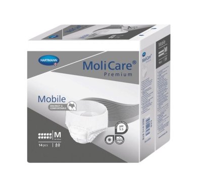 MoliCare Mobile 10 kapek vel. M natahovací kalhotky 14 ks MoliCare Mobile 10 kapek vel. M natahovací kalhotky 14 ks