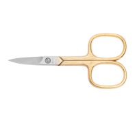 Nippes Solingen Nůžky na nehty zahnuté zlacené 9 cm 1 ks