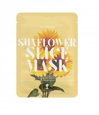 Kocostar Slice mask sheet Slunečnice hydratační pleťová maska 20 ml Kocostar Slice mask sheet Slunečnice hydratační pleťová maska 20 ml