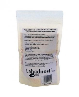 Lahodnosti Vitamín C s černým rybízem 200 g