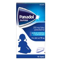PANADOL JUNIOR 250MG SUP 10