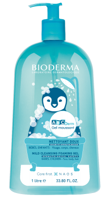 Bioderma ABCDerm Moussant čistící pěnivý gel 1000 ml