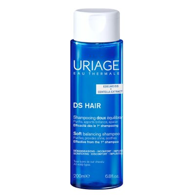Uriage DS Hair Balancing Shampoo jemný zklidňující šampon 200 ml