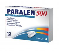 Paralen 500 mg 12 tablet