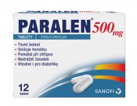 Paralen 500 mg 12 tablet