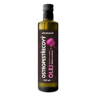 Allnature Ostropestřecový olej 250 ml