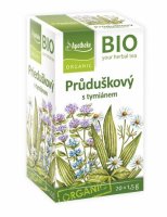 APOTHEKE BIO čaj průduškový s tymiánem 20 x 1.5 g
