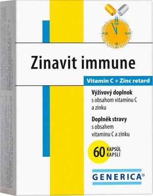 Generica Zinavit immune 60 kapslí