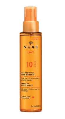 Nuxe Nuxe Sun Bronzující olej obličej tělo SPF 10 150 ml