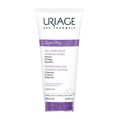 Uriage Hygiena Gyn-phy Osvěžující mycí gel na intimní hygienu 200 ml