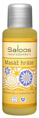 Saloos Bio masážní olej masáž hráze 50 ml