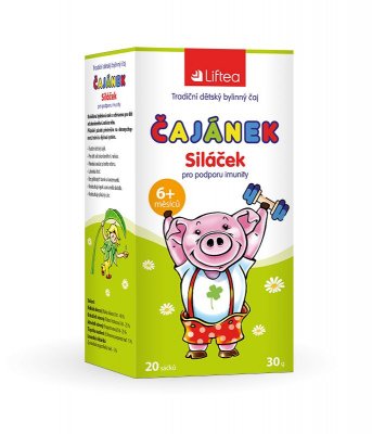 Čajánek Siláček porcovaný 20 x 1 .5 g
