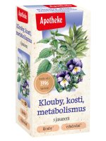 Apotheke Klouby, kosti a metabolismus porcovaný čaj 20x1,5 g