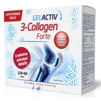 GelActiv 3-Collagen Forte cps.120+60 Dárkové 2020