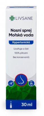 LIVSANE Mořská voda hypertonická sprej 30ml