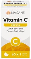LIVSANE Vitamin C 200mg tablety 60ks