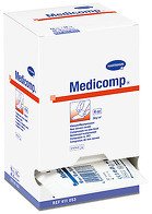 KOMPRESY MEDICOMP NESTERILNÍ 5X5CM,NETKANÝ TEXTIL,4 VRSTVY,100KS