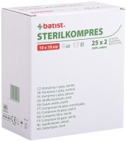 STERILKOMPRES gáza 8vr.17n.10x10cm 25x2ks