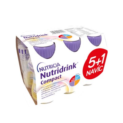 NUTRIDRINK COMPACT 5+1 perorální SOL 6X125ML