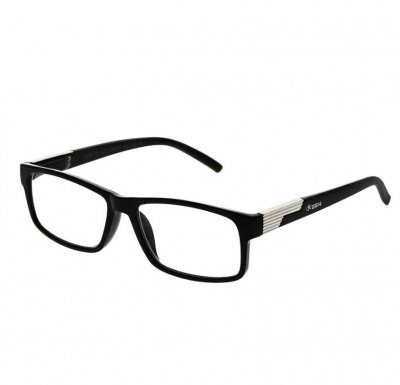 Brýle čtecí +2.00 černé s kovovým doplňkem FLEX