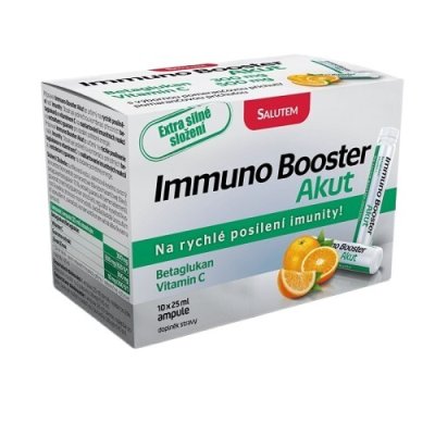 Immuno Booster Akut 10 ampulí s pomeranč. příchutí