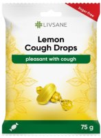 LIVSANE Bonbóny bylinné s vitaminy citron 75g