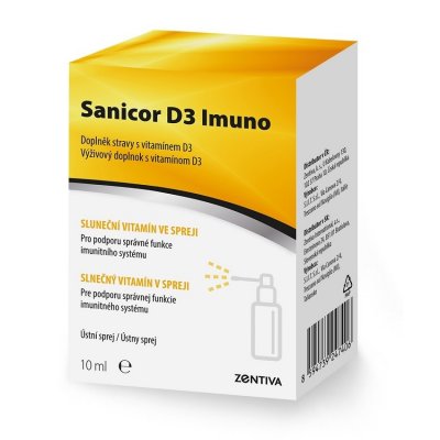 Sanicor D3 Imuno ústní sprej 10ml