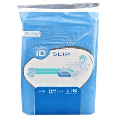 KALHOTKY ABSORPČNÍ ID SLIP LARG PLUS - NOVÉ BOKY 115-155CM,2249ML,PRODYŠNÉ,15KS