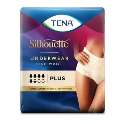 TENA LADY PANTS PLUS CREME MEDIUM KALHOTKY ABSORPČNÍ NATAHOVACÍ,BOKY 75-105CM,1010ML