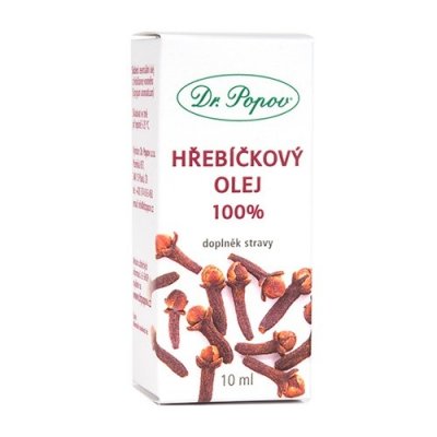 Dr.Popov Hřebíčkový olej 100% 10ml