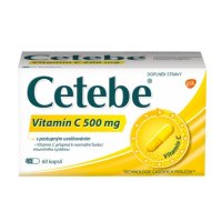 Cetebe vitamin C 500mg cps.60