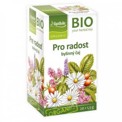 Apotheke BIO Pro radost bylinný čaj 20x1,5 g