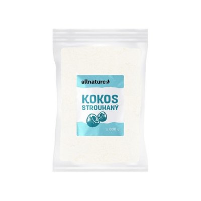 Allnature Kokos strouhaný 1000g