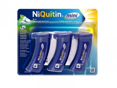 NIQUITIN MINI 4MG lisovaná pastilka 3X20