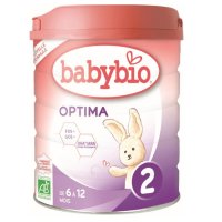 BABYBIO OPTIMA 2 kojenecké bio mléko 800 g